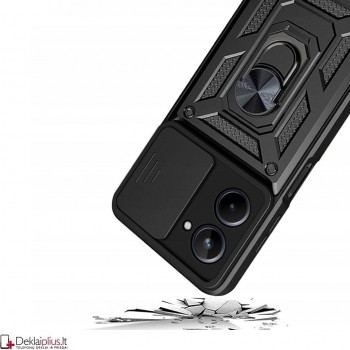 5in1 smūgiams atsparus dėklas su žiedu ir kameros apsauga (Realme 10)